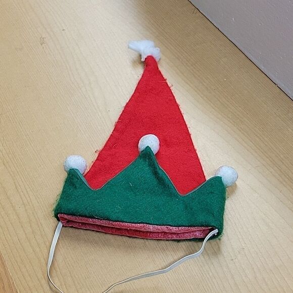 Christmas dog dresses with hat. Size small - Picture 6 of 6